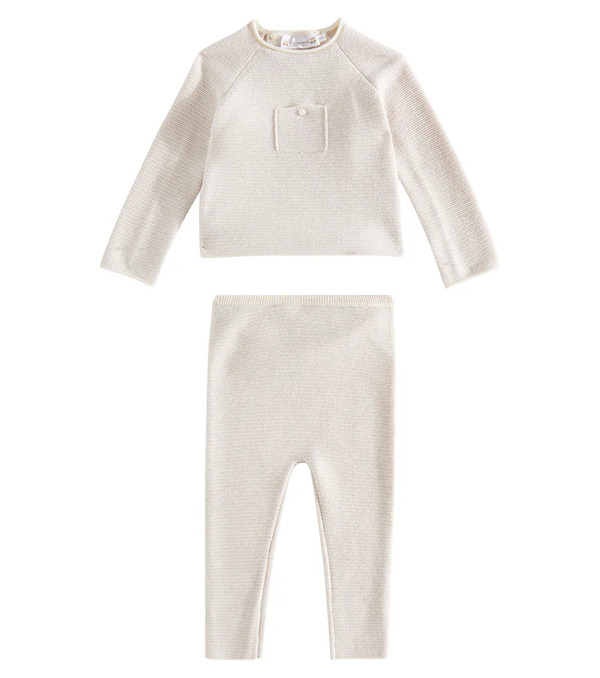  Bonpoint Bonpoint Baby Wool And Cotton Set 