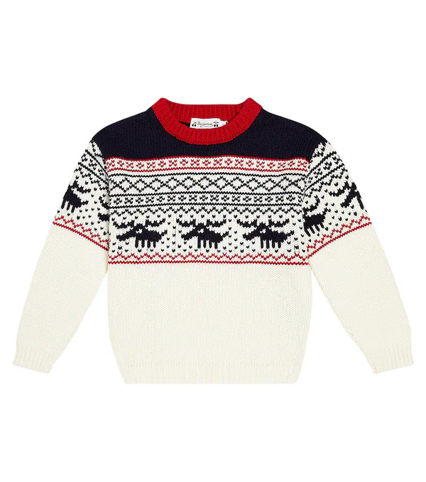 Bonpoint Bonpoint Danael Jacquard Sweater 