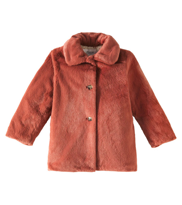  Bonpoint Bonpoint Doogie Faux Fur Coat 