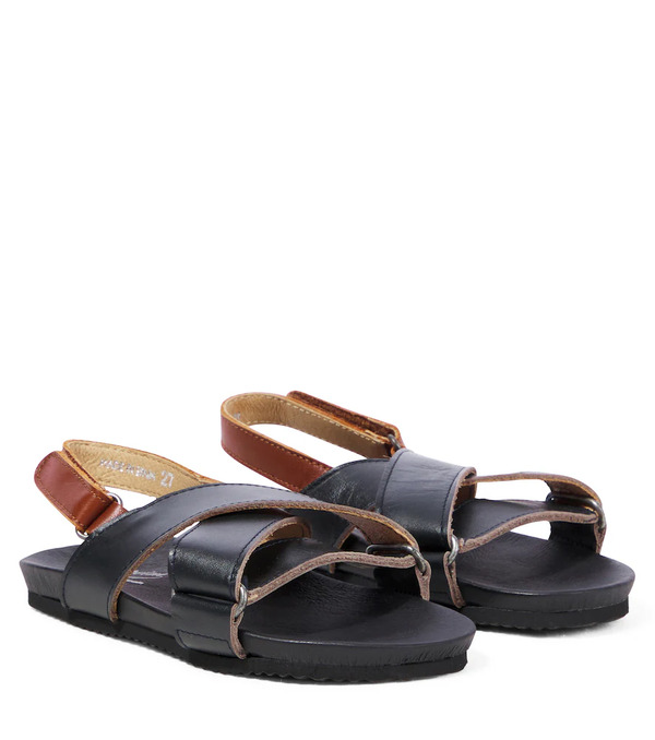  Bonpoint Bonpoint Etem Leather Sandals 
