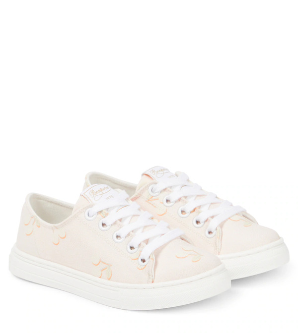  Bonpoint Bonpoint Fei Canvas Sneakers 