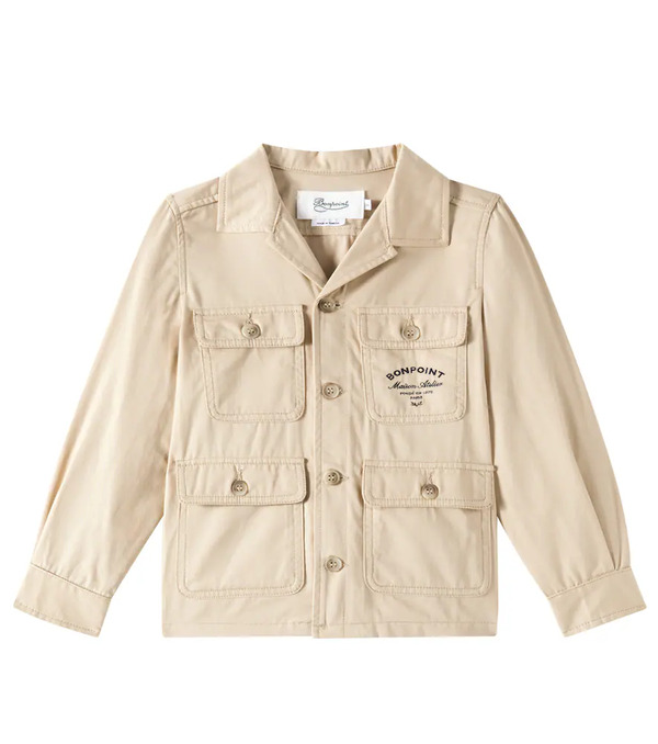  Bonpoint Bonpoint Fernand Cotton Twill Field Jacket 
