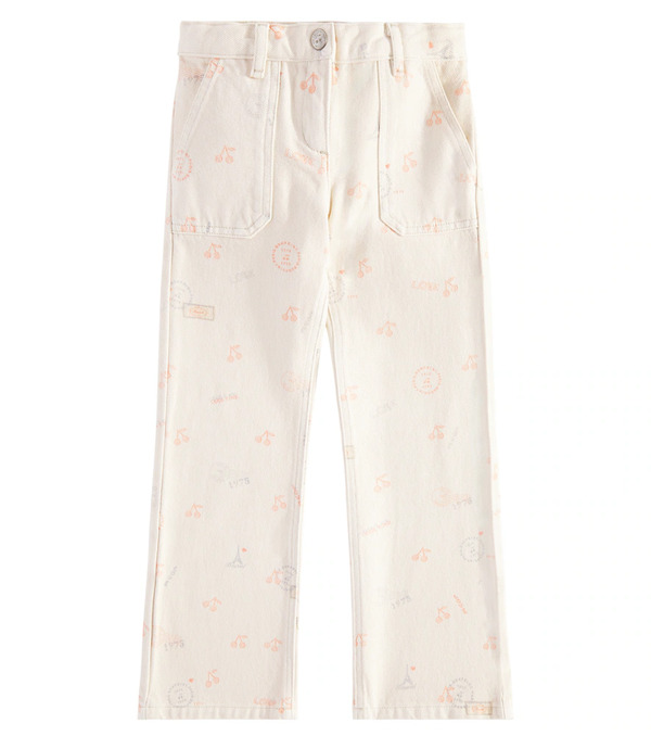  Bonpoint Bonpoint Gretchen Printed Jeans 
