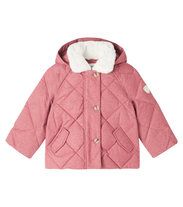  Bonpoint Bonpoint Janice Hooded Quilted Down Jacket 