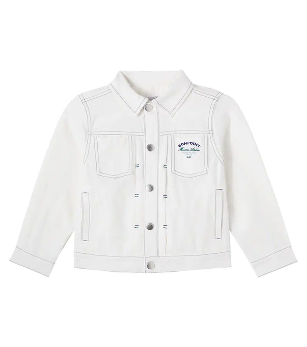  Bonpoint Bonpoint Leddis Denim Jacket 