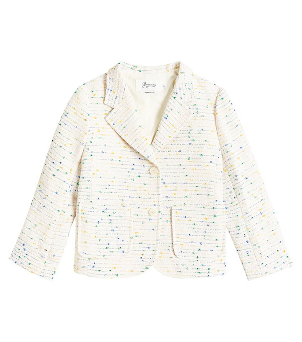  Bonpoint Bonpoint Tomas Cotton-blend Tweed Jacket 