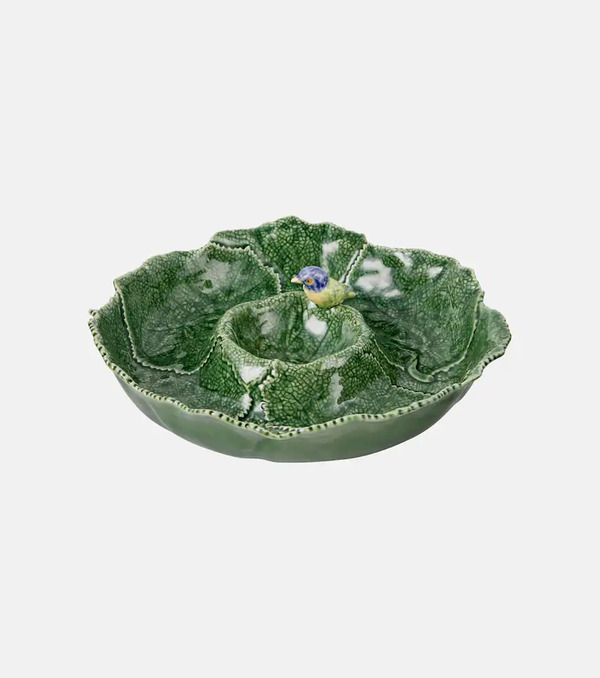  Bordallo Pinheiro Bordallo Pinheiro Cineraria Ceramic Appetizer Plate 