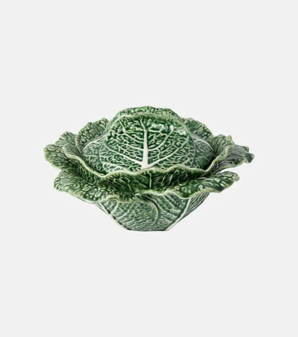  Bordallo Pinheiro Bordallo Pinheiro Couve Ceramic Tureen 