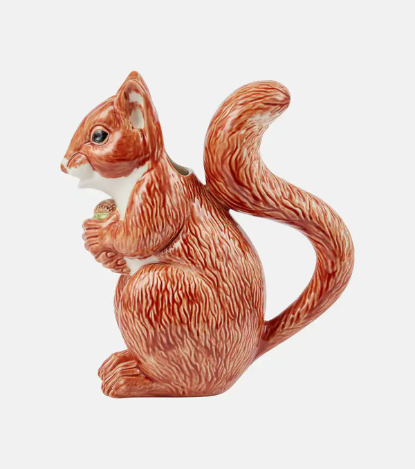  Bordallo Pinheiro Bordallo Pinheiro Squirrel Earthenware Pitcher 