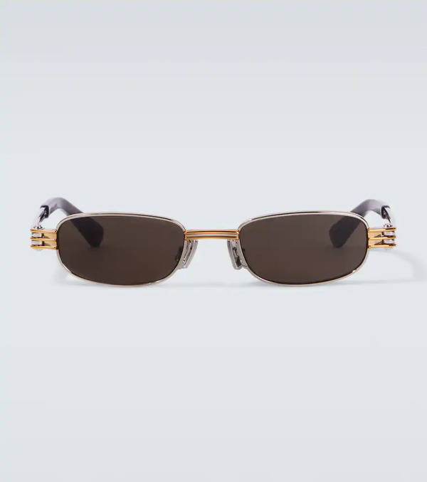  Bottega Veneta Bottega Veneta Bolt Rectangular Sunglasses 