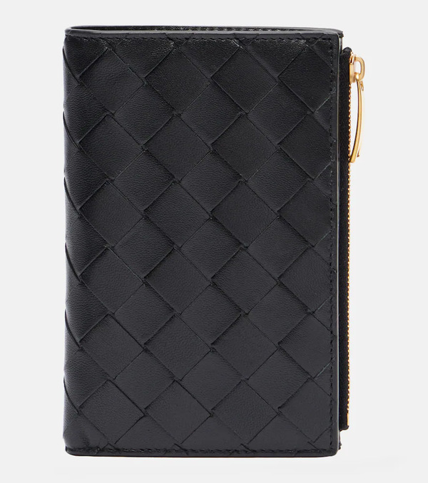  Bottega Veneta Bottega Veneta Intrecciato Medium Leather Wallet 