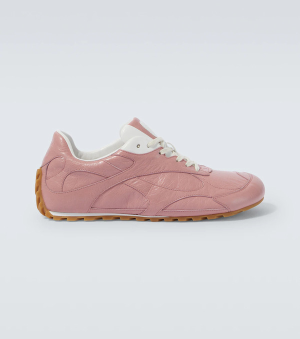  Bottega Veneta Bottega Veneta Orbit Flash Leather Sneakers 