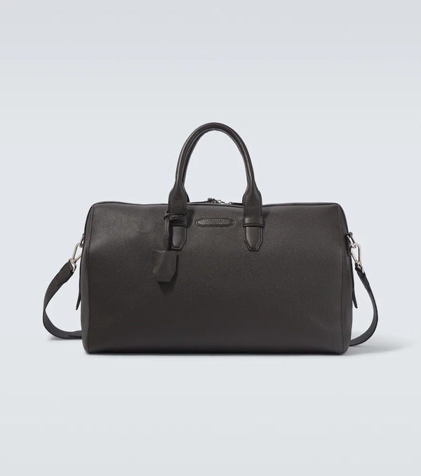  Brioni Brioni Leather Duffel Bag 