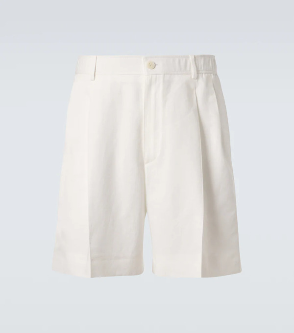  Brioni Brioni Linen And Cotton Shorts 