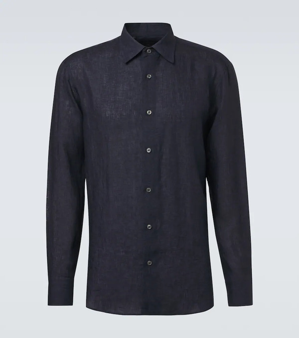  Brioni Brioni Linen Shirt 