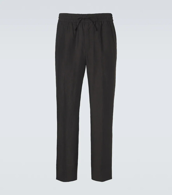  Brioni Brioni Linen Straight Pants 