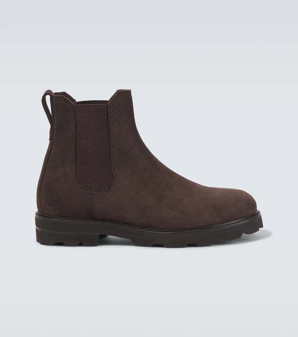  Brioni Brioni Suede Chelsea Boots 