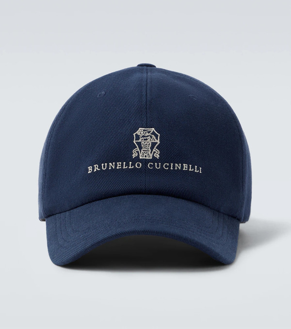  Brunello Cucinelli Brunello Cucinelli Canvas Baseball Cap 
