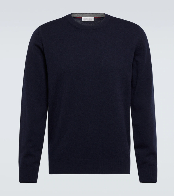  Brunello Cucinelli Brunello Cucinelli Cashmere Crewneck Sweater 