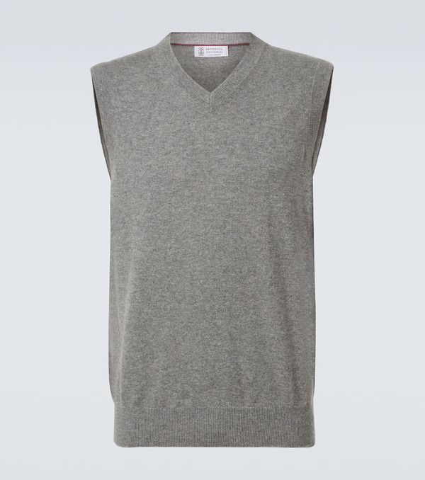  Brunello Cucinelli Brunello Cucinelli Cashmere Vest 