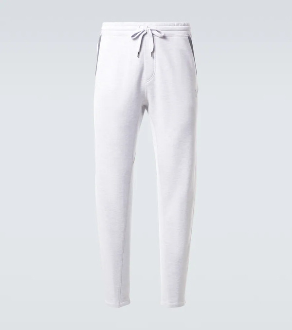  Brunello Cucinelli Brunello Cucinelli Cotton-blend Jersey Sweatpants 