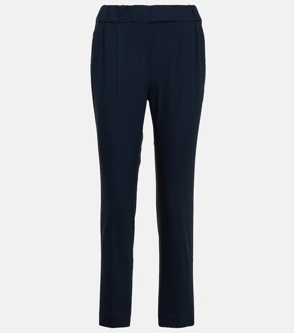  Brunello Cucinelli Brunello Cucinelli Cotton-blend Twill Chinos 