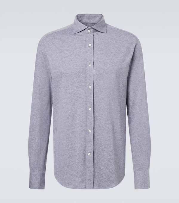  Brunello Cucinelli Brunello Cucinelli Cotton Poplin Shirt 
