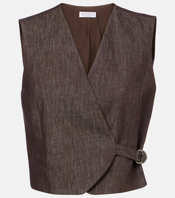  Brunello Cucinelli Brunello Cucinelli Cotton Vest 
