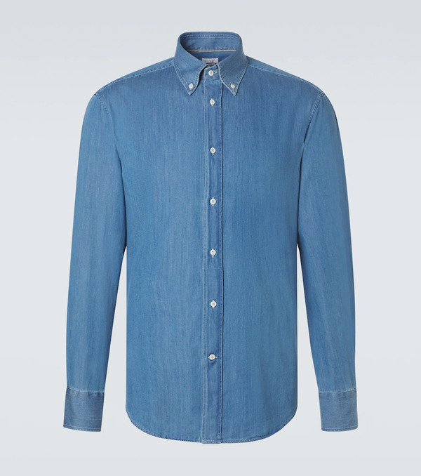  Brunello Cucinelli Brunello Cucinelli Denim Shirt 