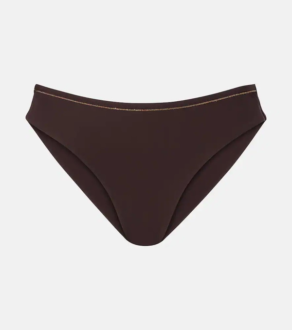  Brunello Cucinelli Brunello Cucinelli Embellished Bikini Bottoms 