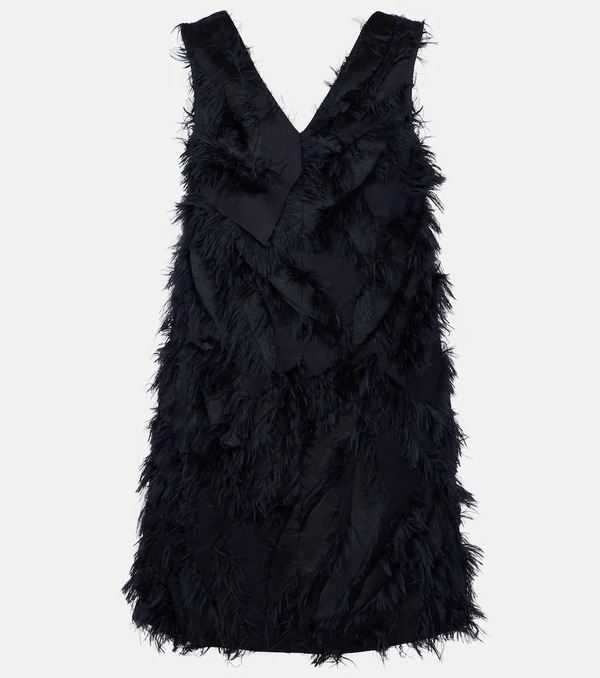  Brunello Cucinelli Brunello Cucinelli Fringed Minidress 