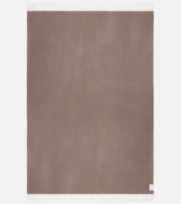  Brunello Cucinelli Brunello Cucinelli Fringed Silk Throw 