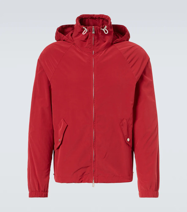  Brunello Cucinelli Brunello Cucinelli Hooded Raincoat 