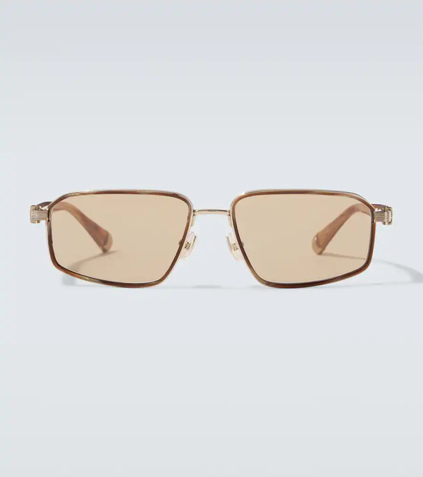  Brunello Cucinelli Brunello Cucinelli Jarama Rectangular Sunglasses 