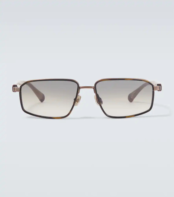  Brunello Cucinelli Brunello Cucinelli Jarama Rectangular Sunglasses 