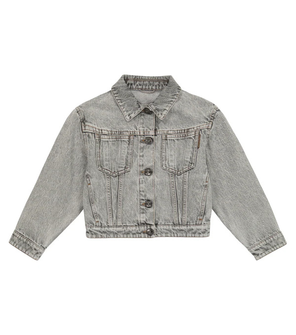  Brunello Cucinelli Kids Brunello Cucinelli Kids Denim Jacket 