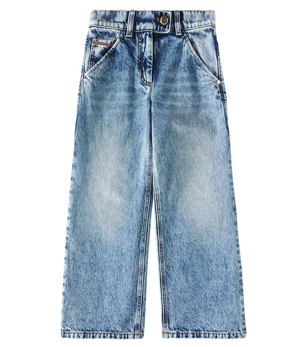 Brunello Cucinelli Kids Brunello Cucinelli Kids Straight Jeans 