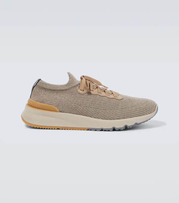  Brunello Cucinelli Brunello Cucinelli Knit Sneakers 
