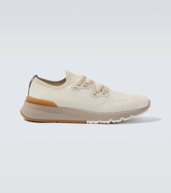  Brunello Cucinelli Brunello Cucinelli Knitted Sneakers 