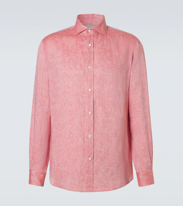  Brunello Cucinelli Brunello Cucinelli Linen Shirt 