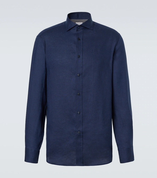  Brunello Cucinelli Brunello Cucinelli Linen Shirt 