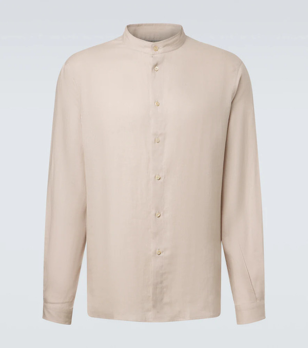  Brunello Cucinelli Brunello Cucinelli Linen Shirt 