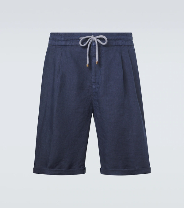  Brunello Cucinelli Brunello Cucinelli Linen Shorts 