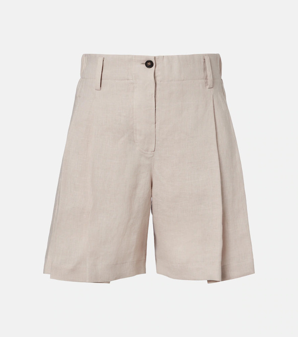  Brunello Cucinelli Brunello Cucinelli Linen Shorts 