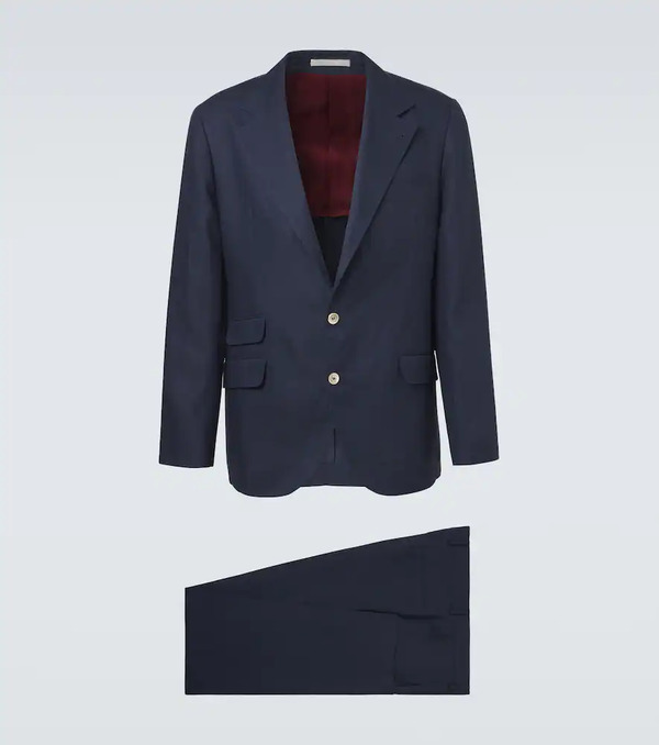  Brunello Cucinelli Brunello Cucinelli Linen Suit 