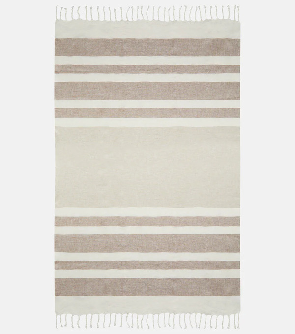  Brunello Cucinelli Brunello Cucinelli Linen Throw 