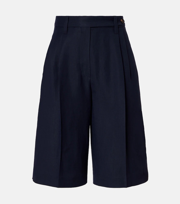  Brunello Cucinelli Brunello Cucinelli Monili Twill Bermuda Shorts 