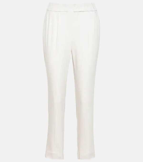  Brunello Cucinelli Brunello Cucinelli Pull Up Low-rise Slim Pants 