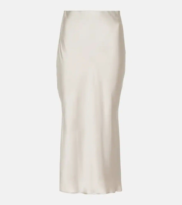  Brunello Cucinelli Brunello Cucinelli Satin Midi Skirt 