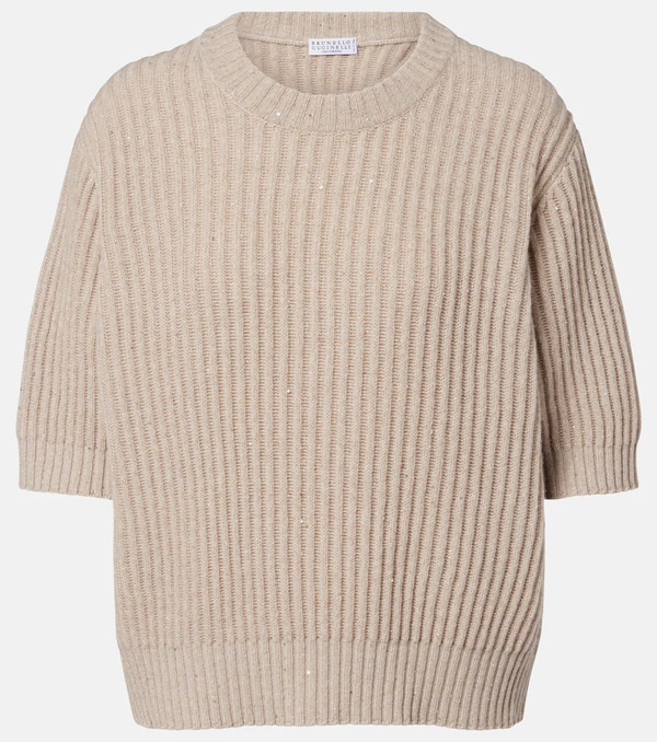  Brunello Cucinelli Brunello Cucinelli Sequined Sweater 